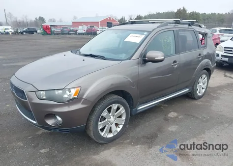 2012 Mitsubishi Outlander Se from USA, damaged, VIN JA4JT3AW1CU009734